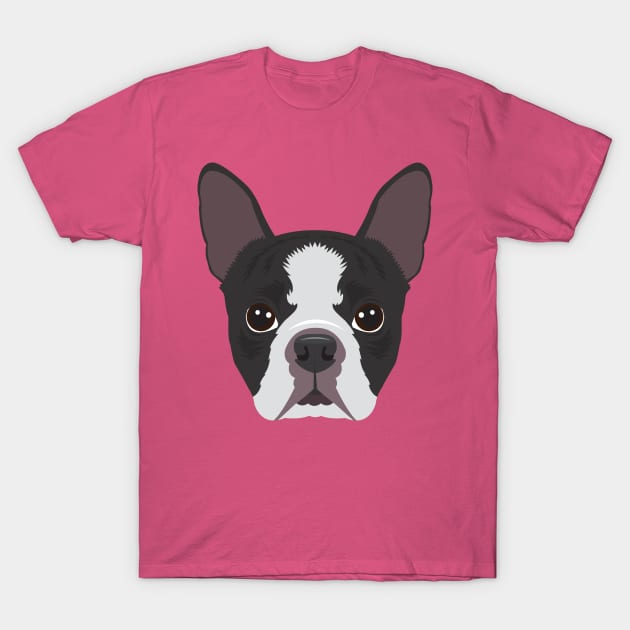 Boston Terrier T-Shirt by threeblackdots